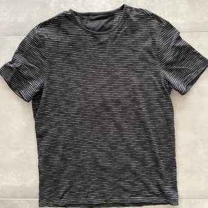 John Varvatos Striped Crew Neck T-Shirt